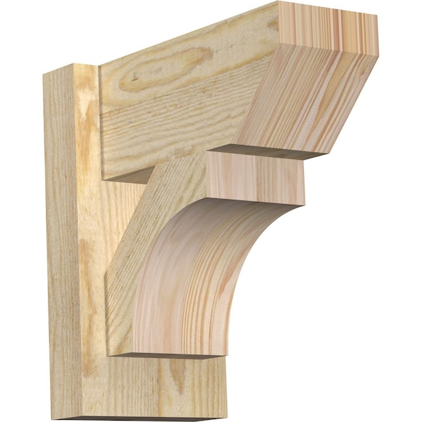 Ekena Millwork Westlake Slat Rough Sawn Outlooker, Douglas Fir, 6"W x 12"D x 12"H OUT06X12X12WTL06RDF - main
